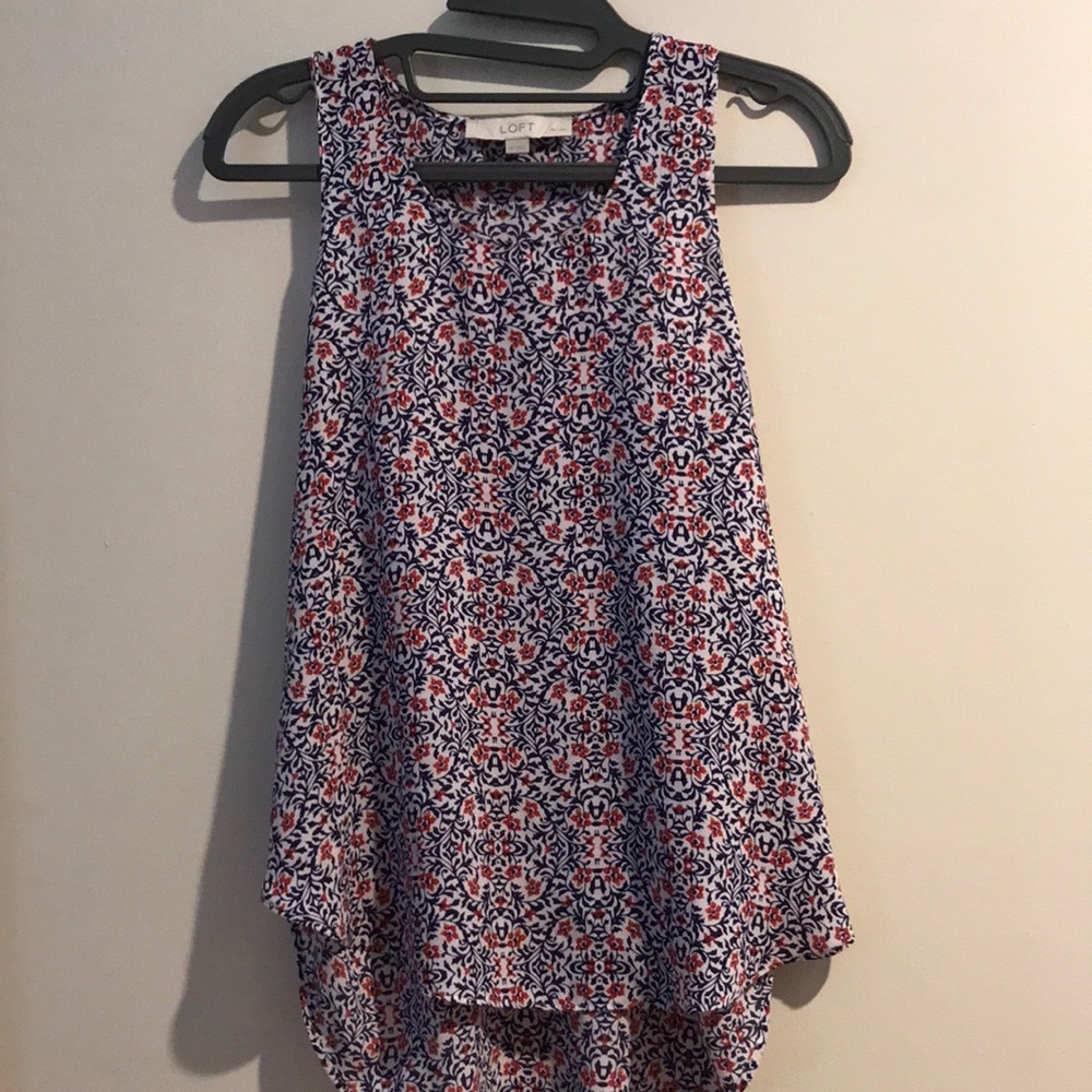 Ann Taylor Loft XSP Sleeveless Top